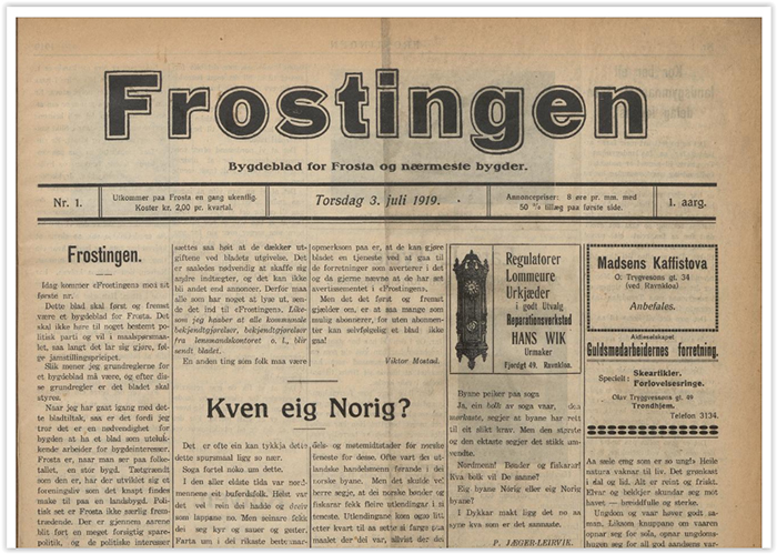 Frostingen
